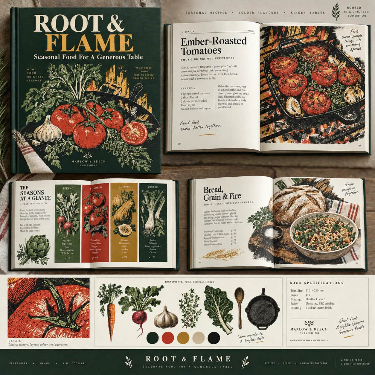 Book Illustration portfolio example 1