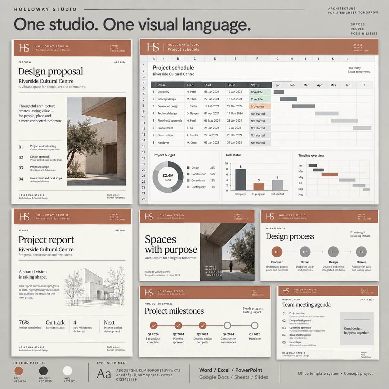 Custom Office Templates portfolio example 5