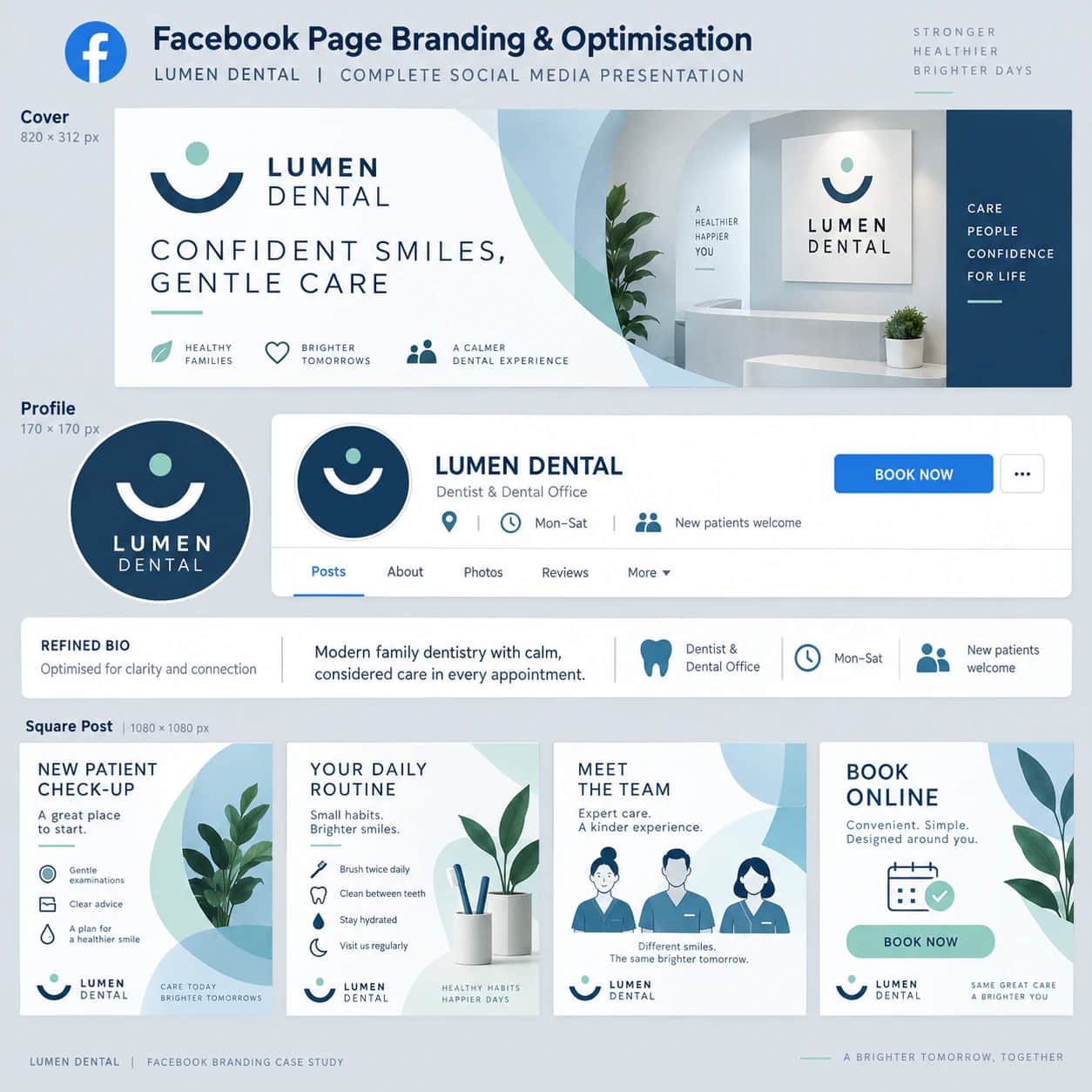 Facebook Page Design & Launch portfolio example 3