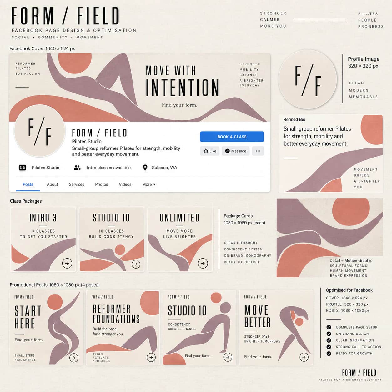 Facebook Page Design & Launch portfolio example 4