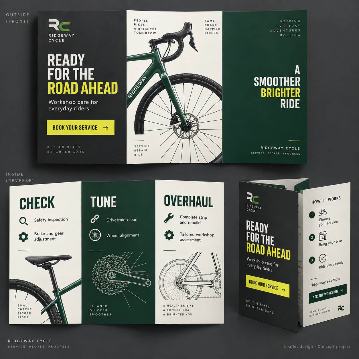 Leaflet Design portfolio example 5