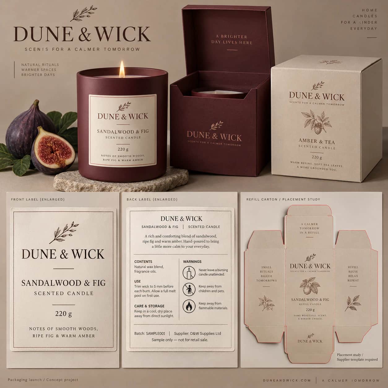 Packaging Launch Pack portfolio example 5