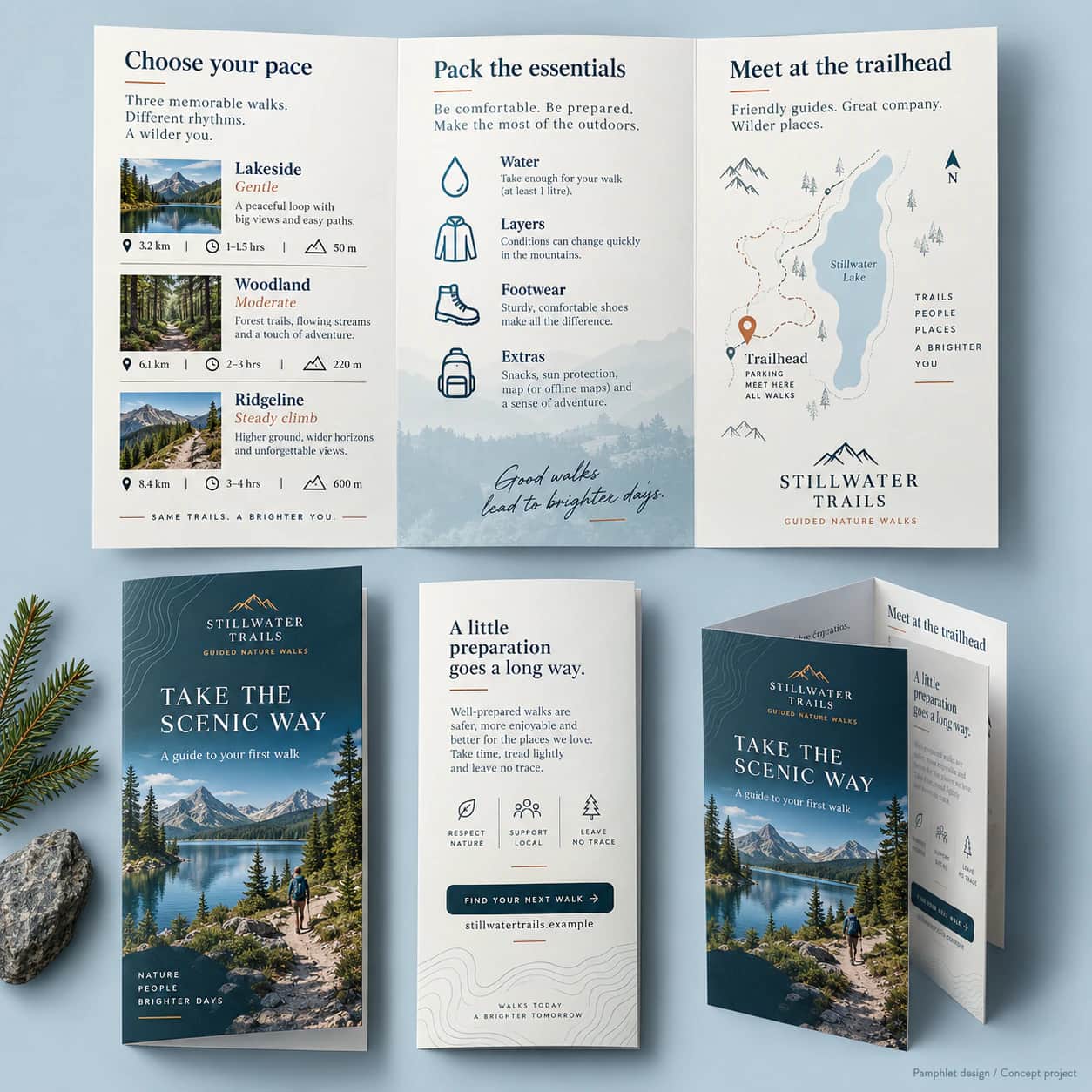 Pamphlet Design portfolio example 3