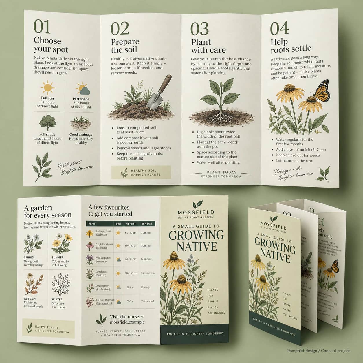 Pamphlet Design portfolio example 4