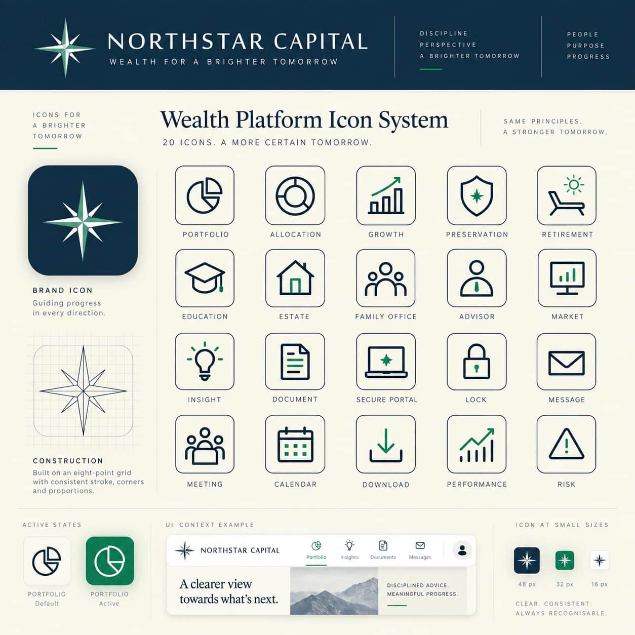 Website Icon Design portfolio example 5