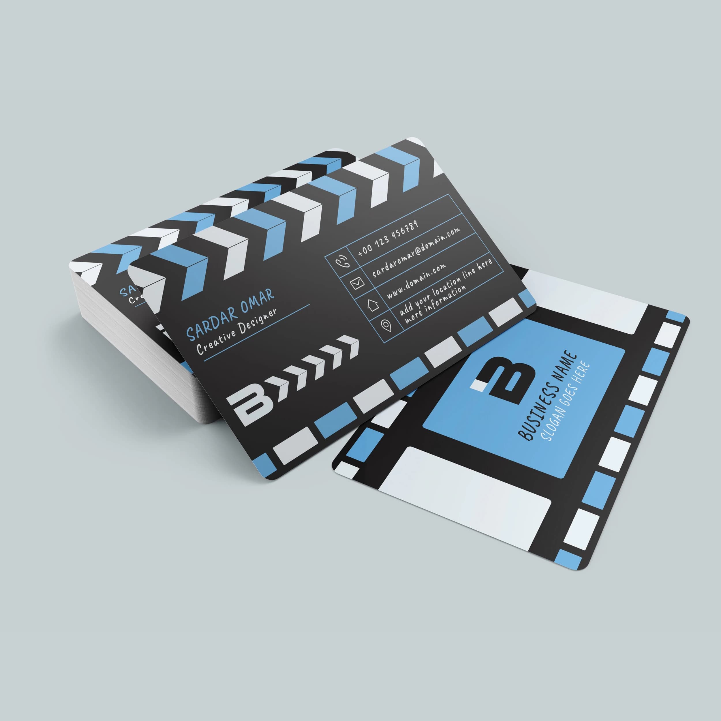 Business Card Design portfolio example 4