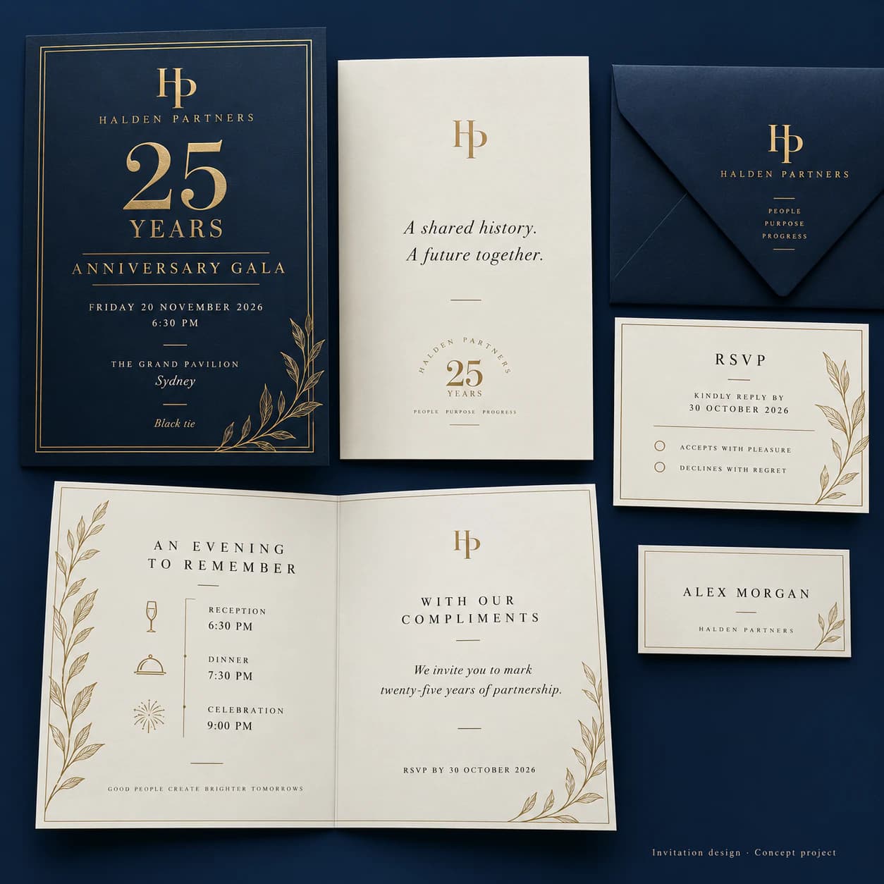 Card & Invitation Design portfolio example 2