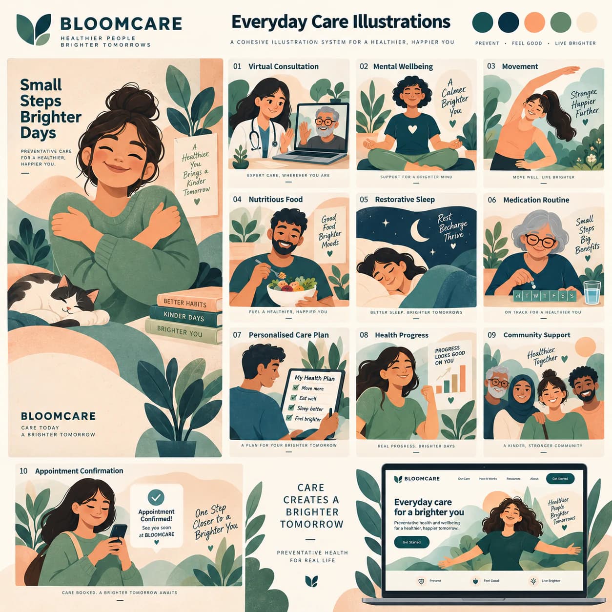 Complete Illustration Starter Pack portfolio example 5