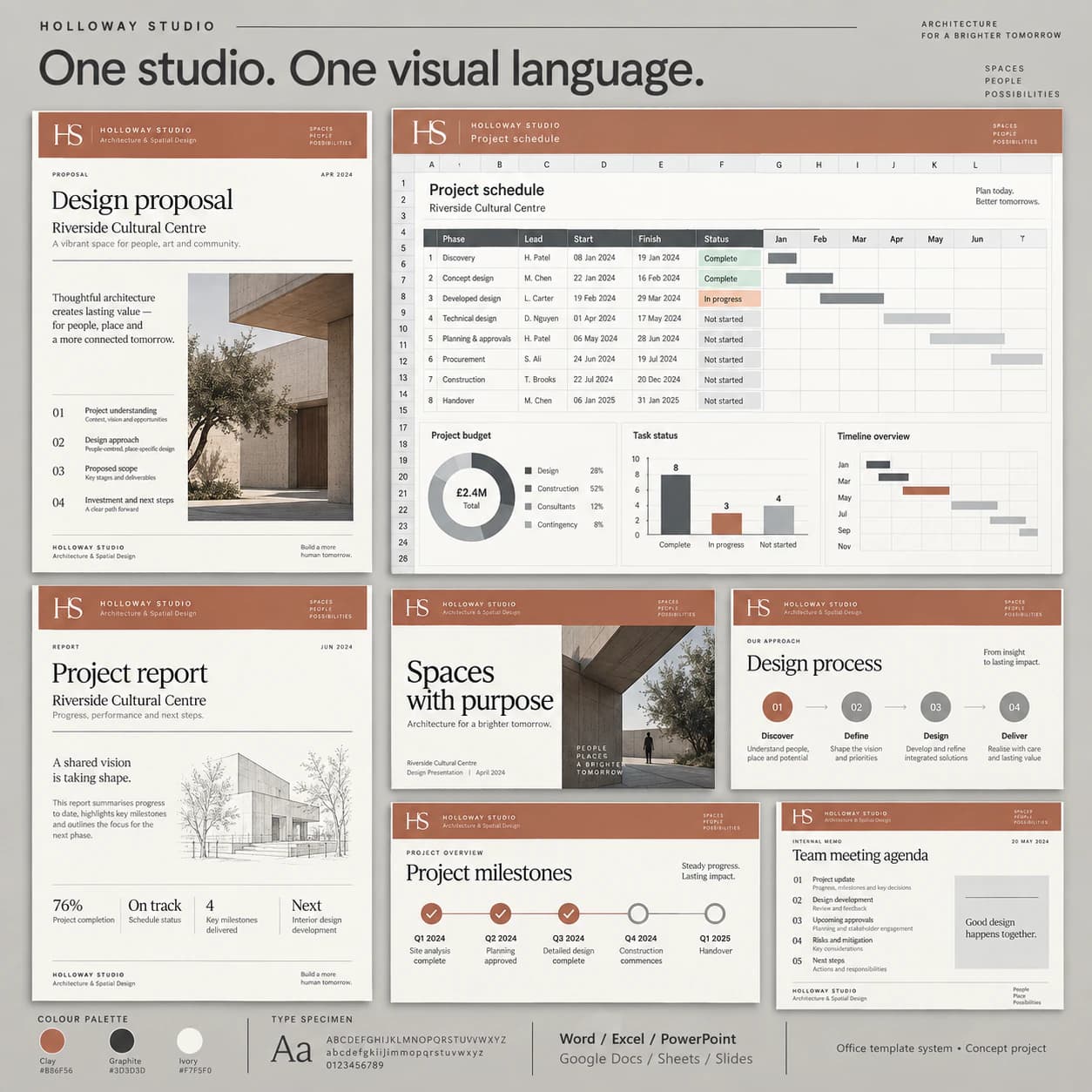 Custom Office Templates portfolio example 5