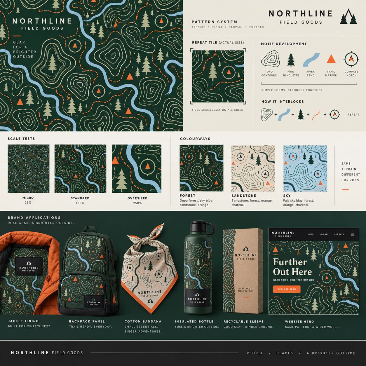Custom Pattern Design portfolio example 1