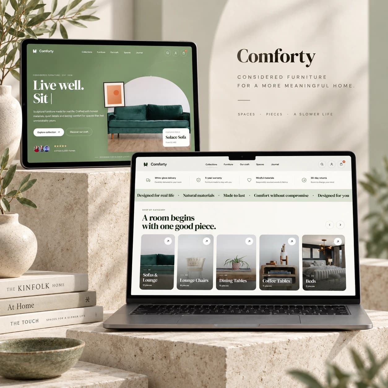 Managed Website Design & Care portfolio example 1