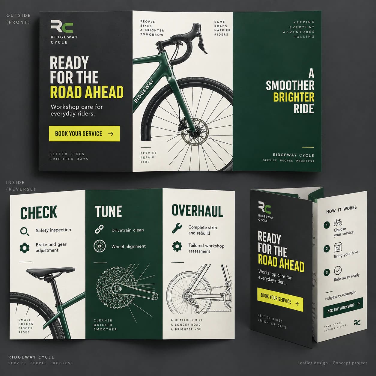 Leaflet Design portfolio example 5