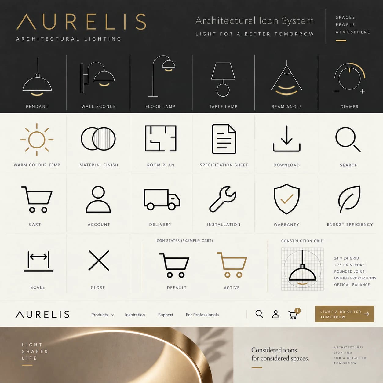Website Icon Design portfolio example 2