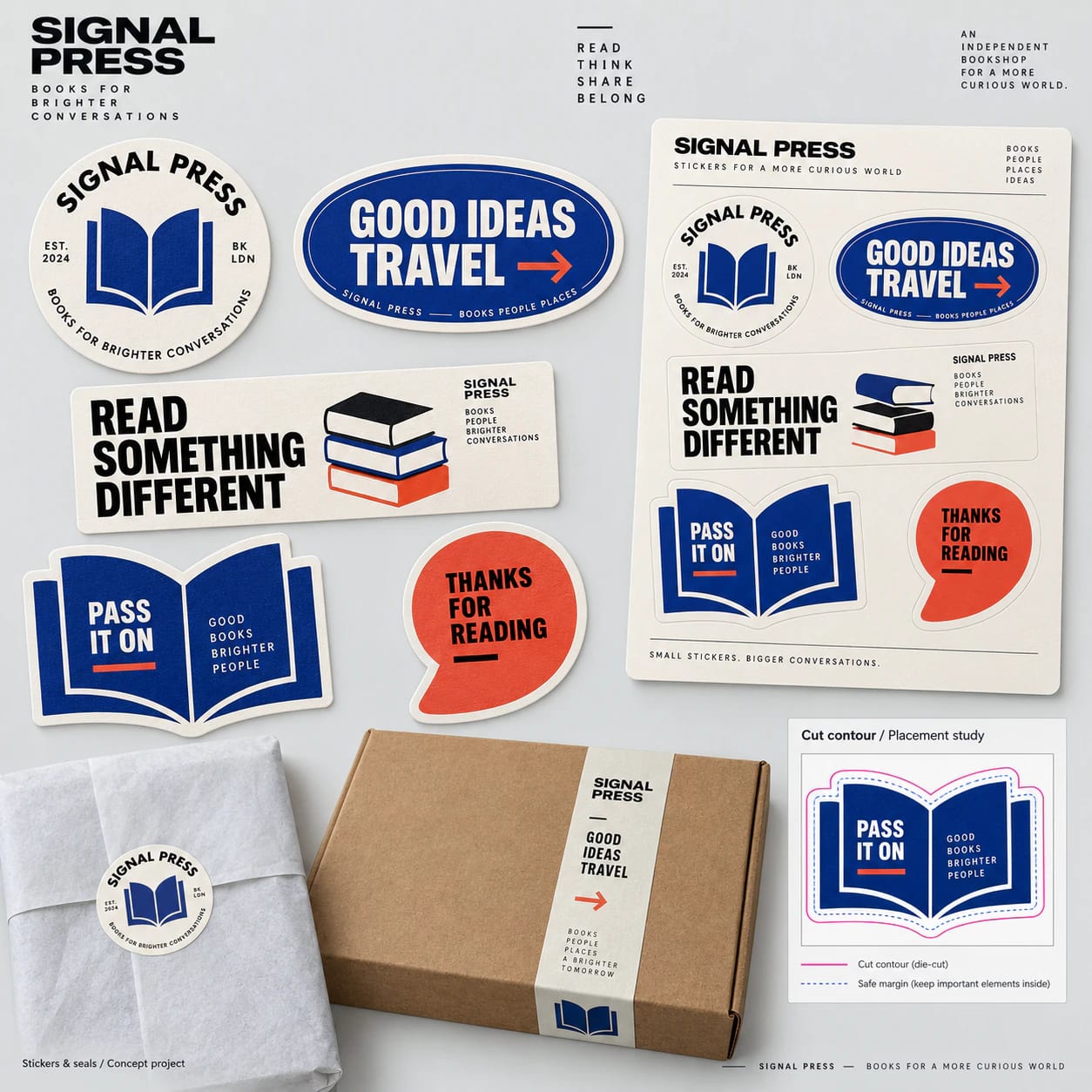 Sticker & Seal Design portfolio example 5