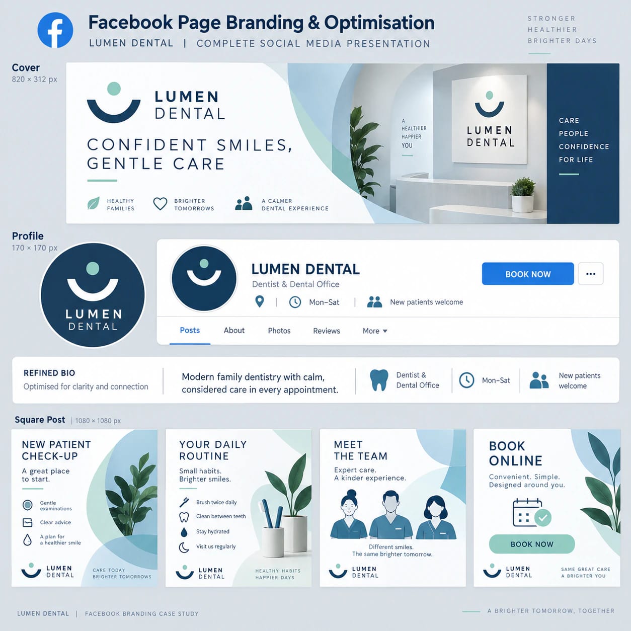Facebook Page Design & Launch portfolio example 3