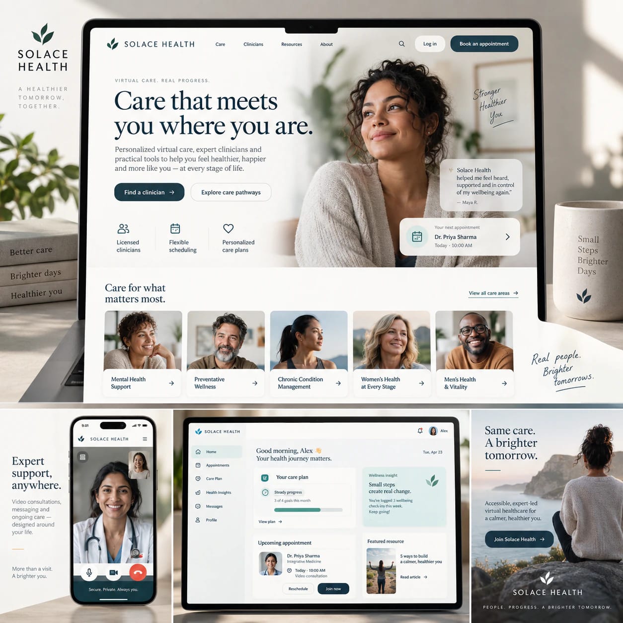 Website Redesign & Optimisation portfolio example 1