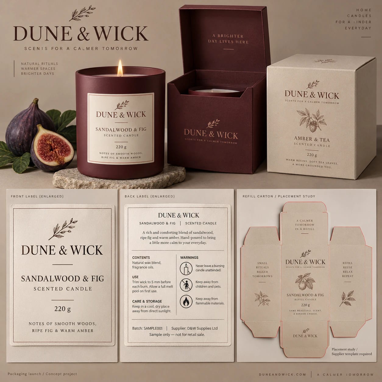 Packaging Launch Pack portfolio example 5